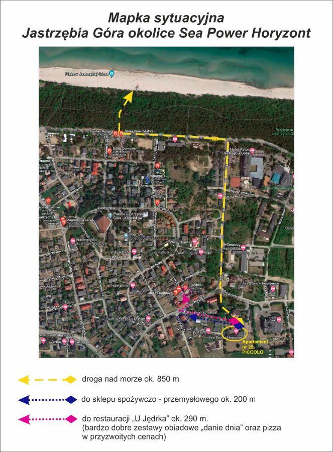 Sea Power Horyzont Apartament 25 Piccolo Jastrzębia Góra Exteriör bild